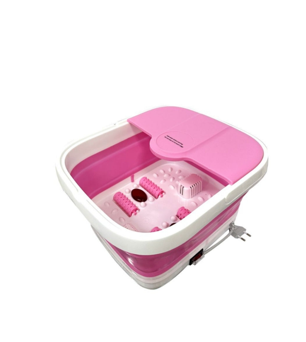 Aparat pliabil cu hidromasaj pentru picioare Roz