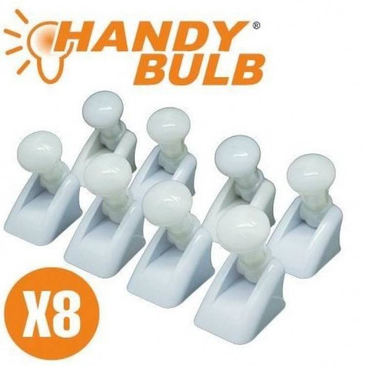 Set complet 8 becuri Handy Bulb led ,bec fara fir cu intrerupator