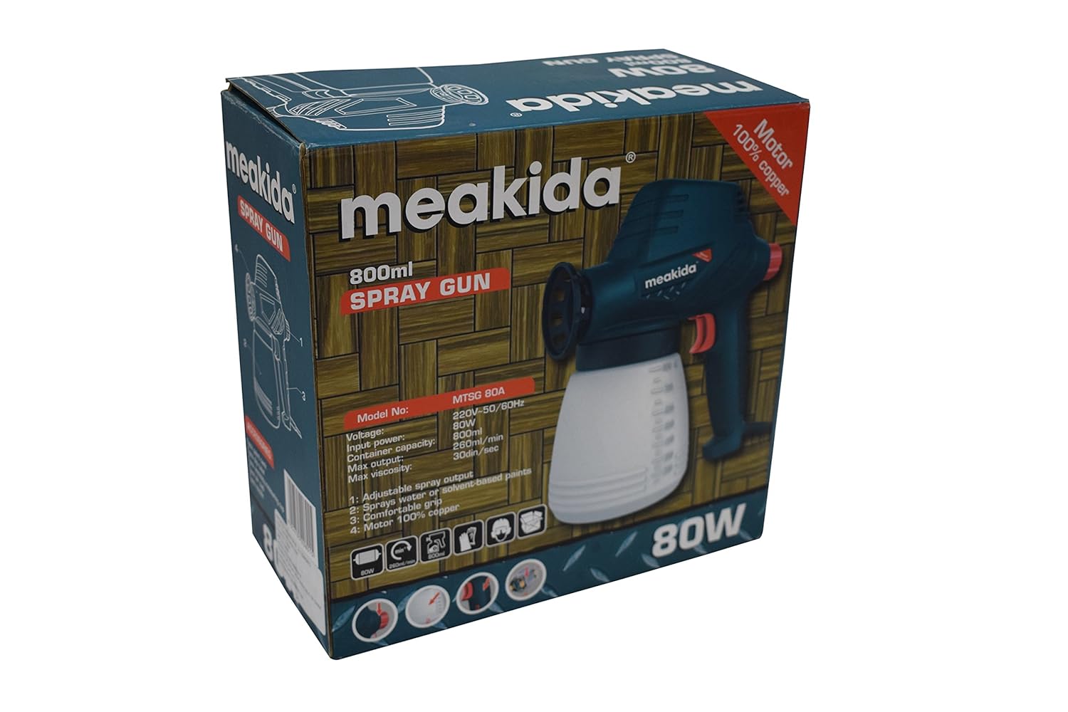 Dispozitiv Electric de Pulverizat Vopsea 80w capacitate 800 ml