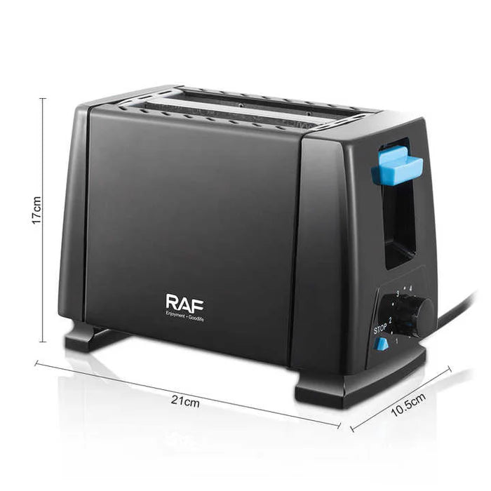 Prăjitor de Pâine Toaster Dalys®,Oțel Inoxidabil, 650W