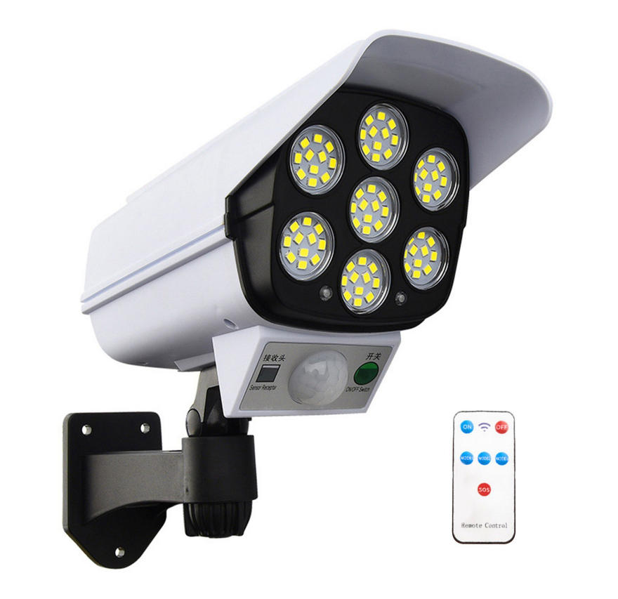 Camera Falsa Cu Panou Solar Si Senzor De Miscare