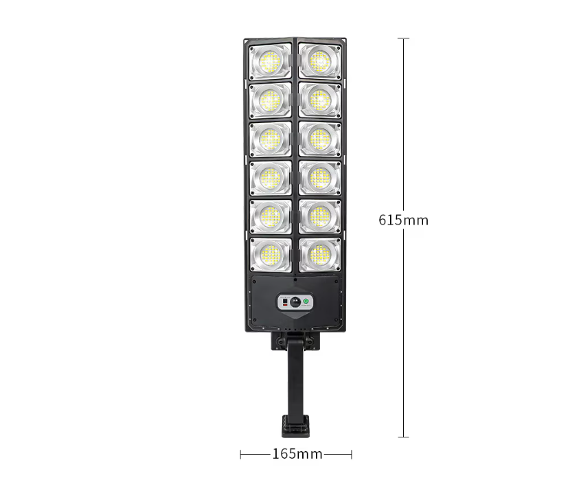 Lampa solara stradala.IP65,12 casete,150W