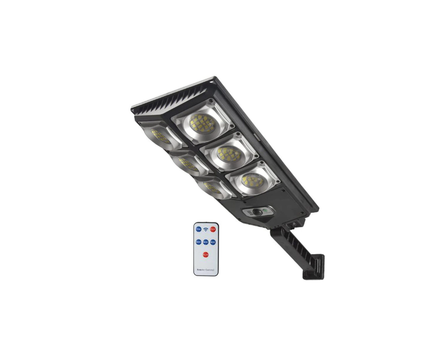 Lampa solara stradala,6 casete,3 moduri iluminat,60W