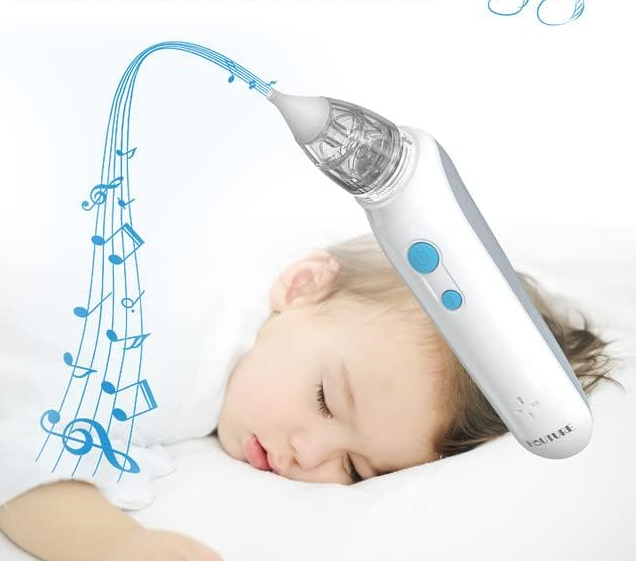 Aspirator nazal muzical, Dalys® pentru bebelusi si copii,2 trepte de viteza 0-6 ani