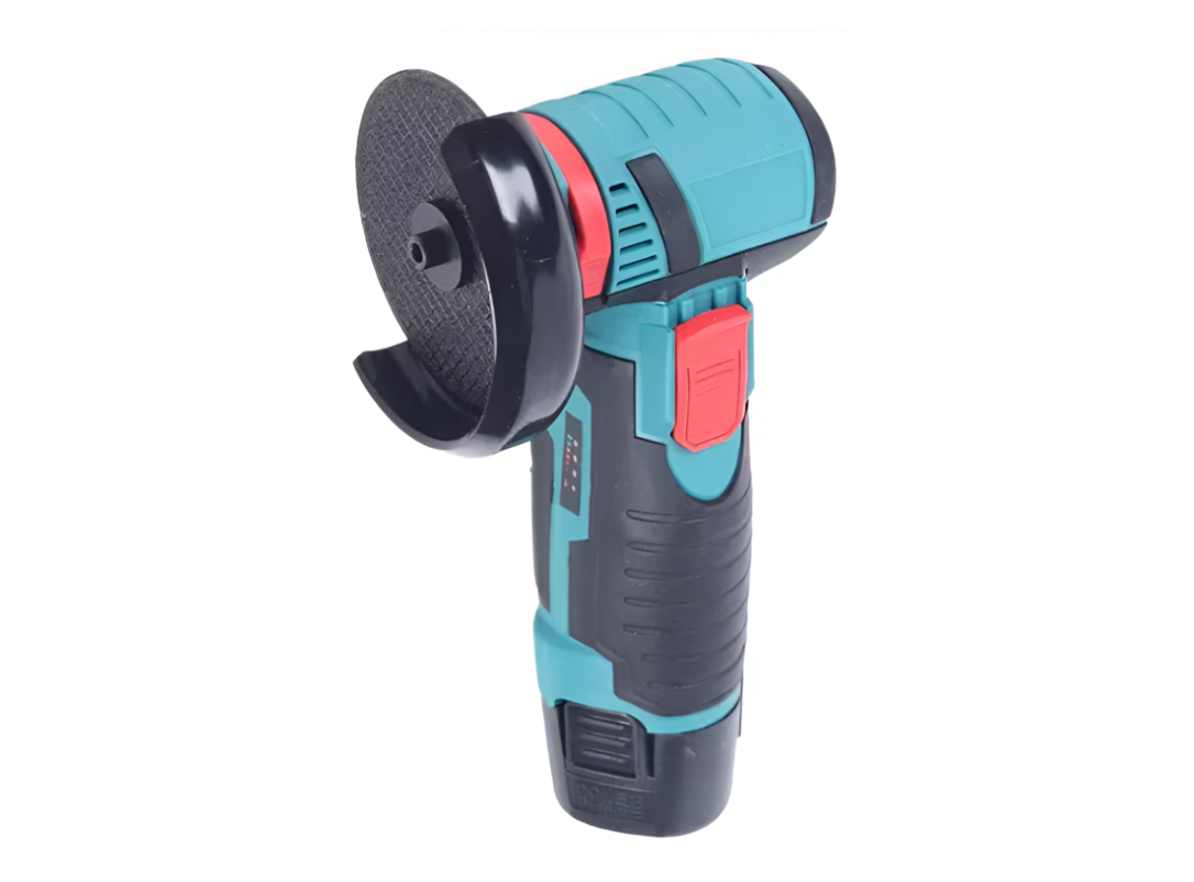 Mini Polizor Flex Unghiular Portabil Dalys®, 2 acumulatori 36V, 19500 rpm, 2 discuri 76 mm, Autonomie Mare, Verde/Negru