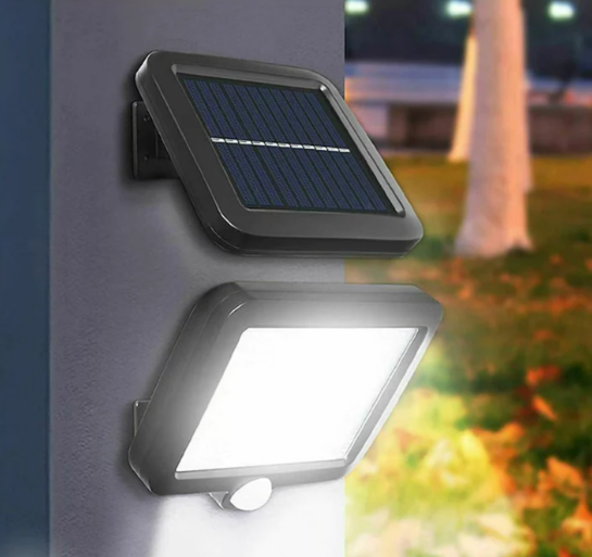 Lampa solara led,12 grile senzor lumina si miscare