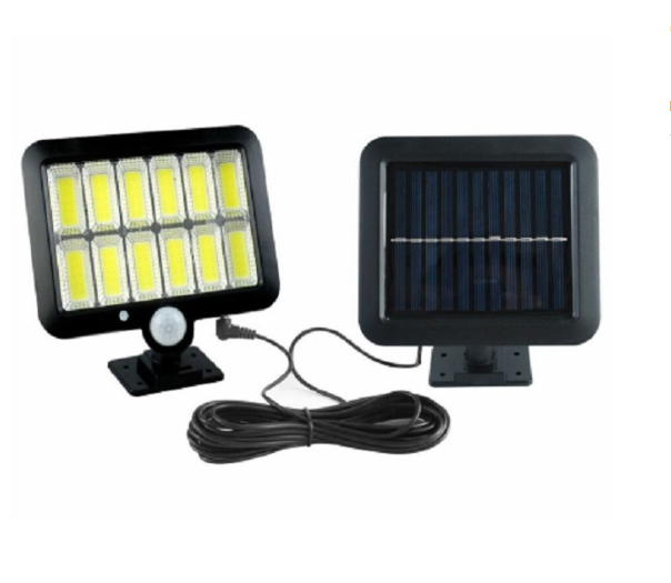 Lampa solara led,12 grile senzor lumina si miscare