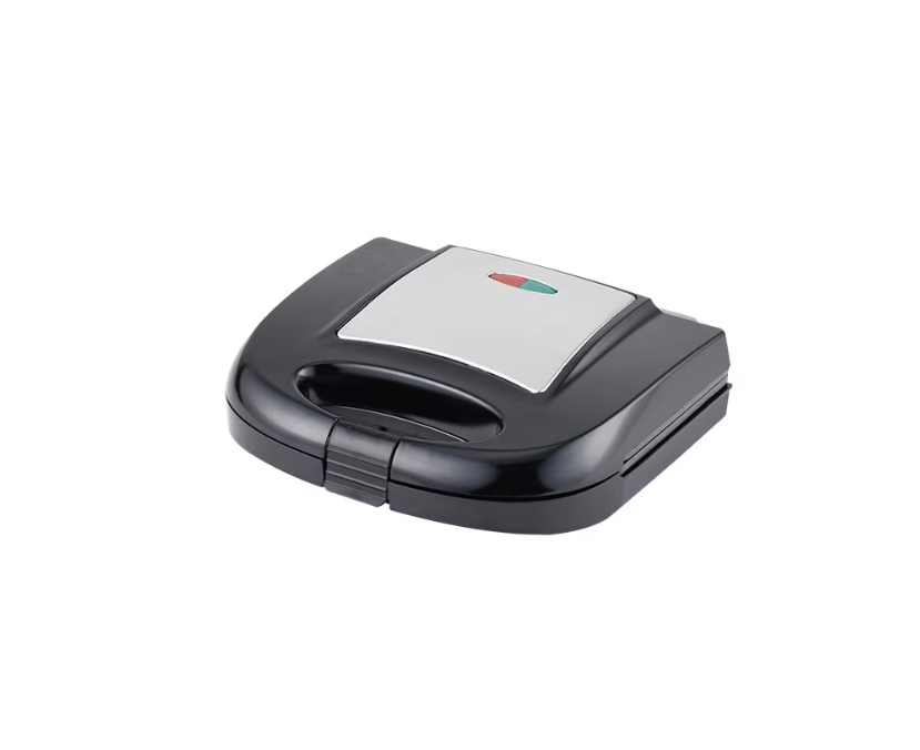 Sandwich maker,placi antiaderente,750W,Alb-Negru