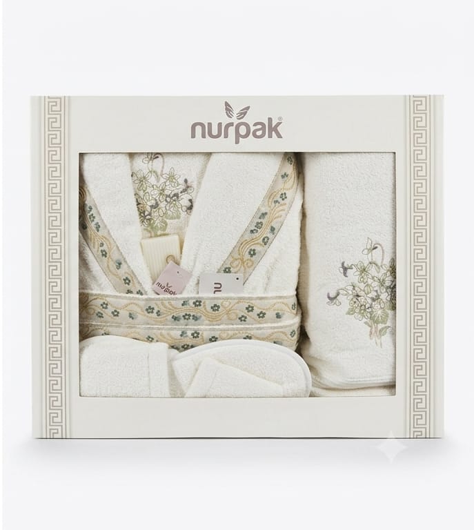 Set Cadou Premium 8 Piese pentru 1 Persoană, 100% Bumbac