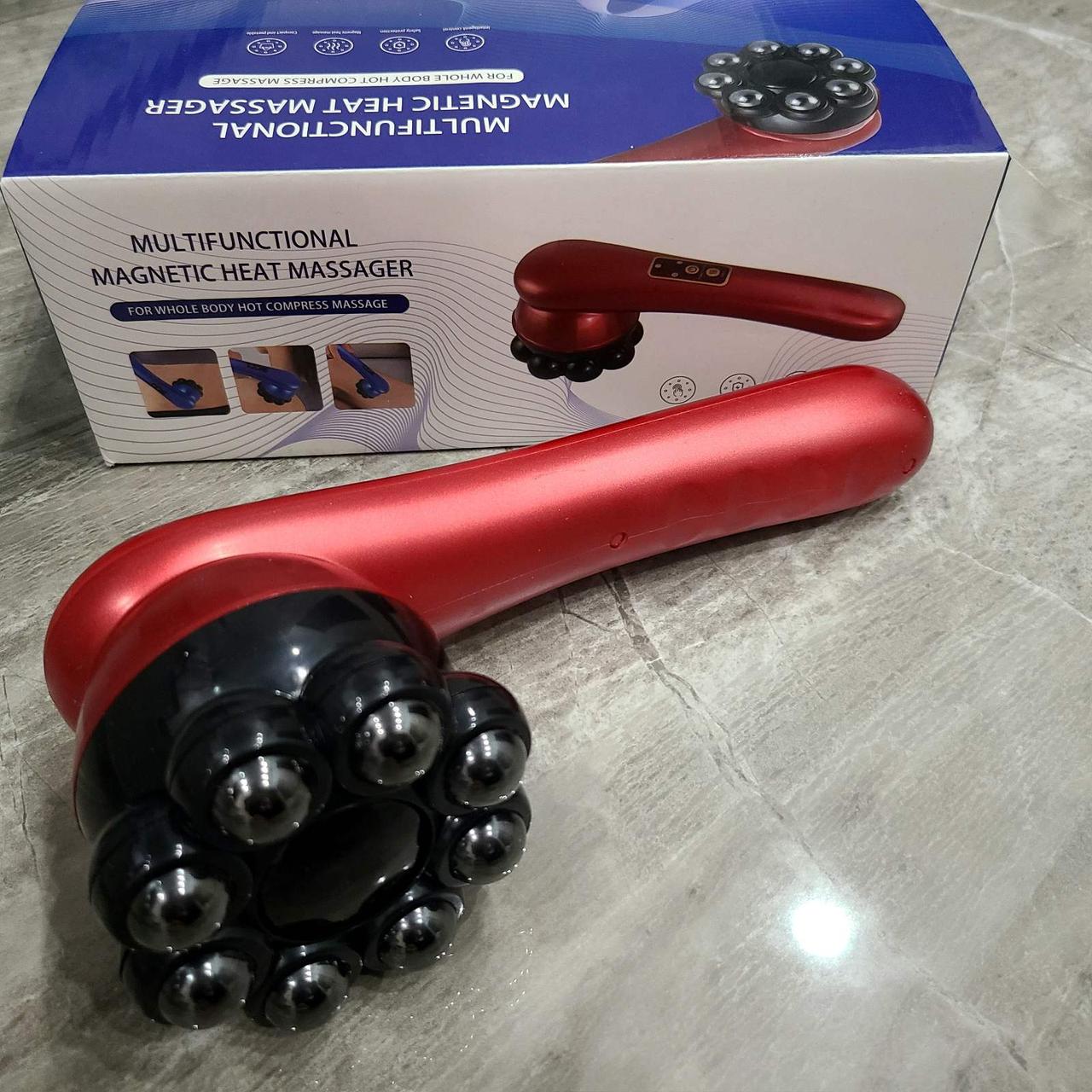 Aparat de masaj cu căldură magnetică multifuncțional