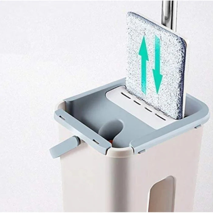 Inovator mop cu doua cuve de spalare si uscare, 2 rezerve , rotire 360 grade, Dalys®