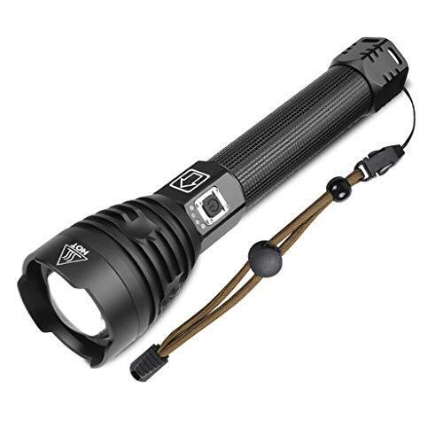 Lanterna Profesionala Puternica cu LED CREE XHP90, rezistenta la apa,6000 de lumeni, 2 acumulatori inclusi