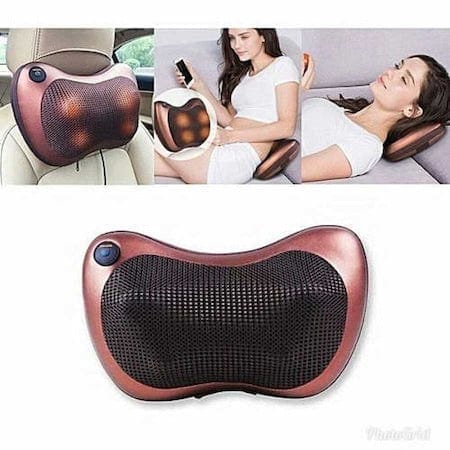 SET Perna de Masaj Pentru Gat si Spate + Aparat Cervical Cu Impulsuri Magnetice