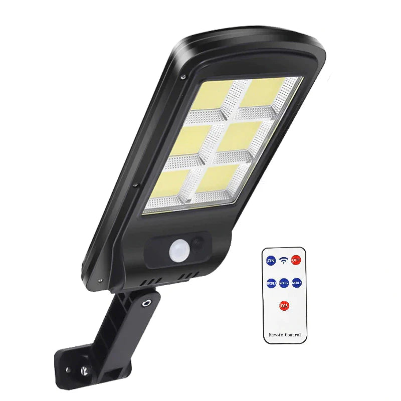 Set lampi cu incarcare solara 6 celule 160 led-uri COB + telecomanda