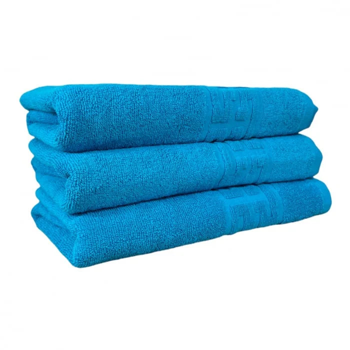 Set 3 Prosoape 70x130 cm Bumbac 100%, Model Grecesc, 550g