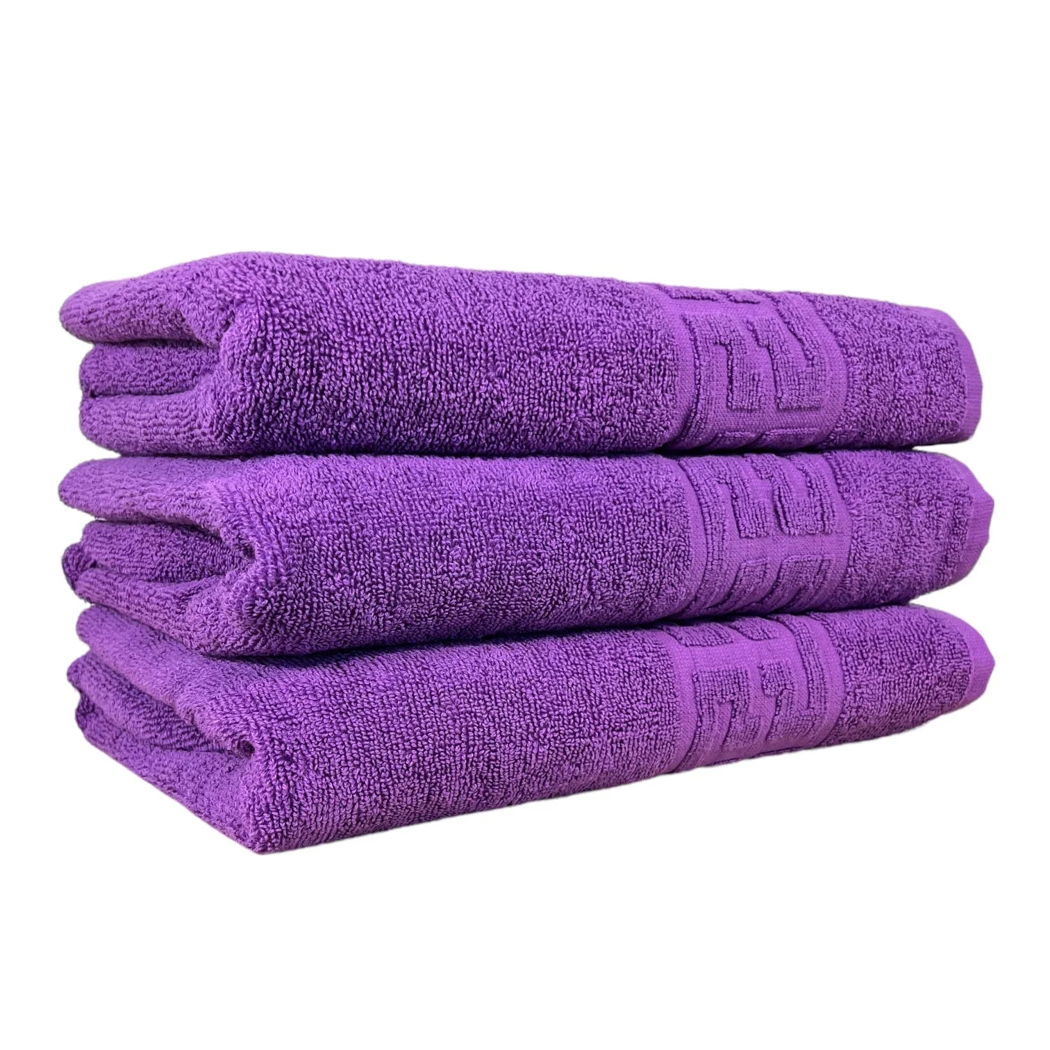 Set 3 Prosoape 70x130 cm Bumbac 100%, Model Grecesc, 550g