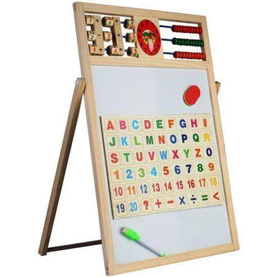 Tabla educativa Dalys® multifunctionala, cu doua fete, magnetica, 5 in 1