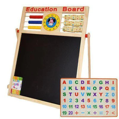 Tabla educativa Dalys® multifunctionala, cu doua fete, magnetica, 5 in 1