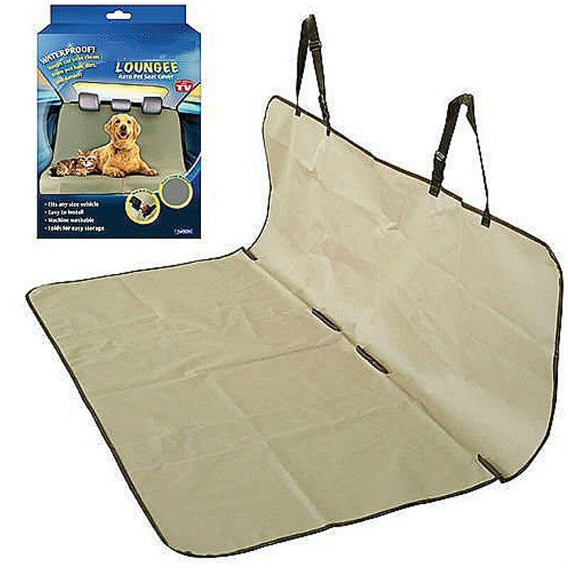 Husa auto de protectie pentru caini si pisici - Pet Zoom Loungee culoare bej