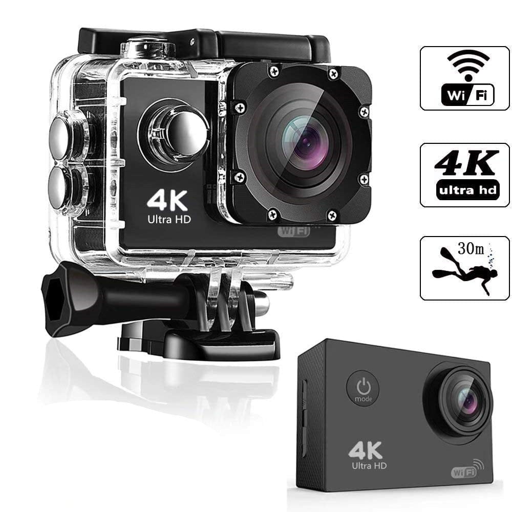 Camera Video Sport, 4K Ultra HD, Wifi, senzor 12mp, 60 FPS ,170 de grade