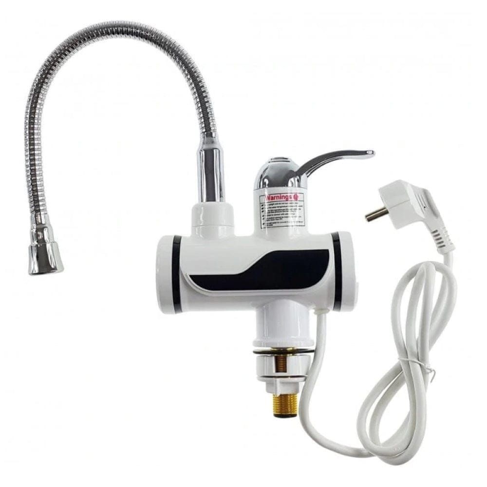 Robinet flexibil electric, cu prindere pe chiuveta, cu afisaj Led