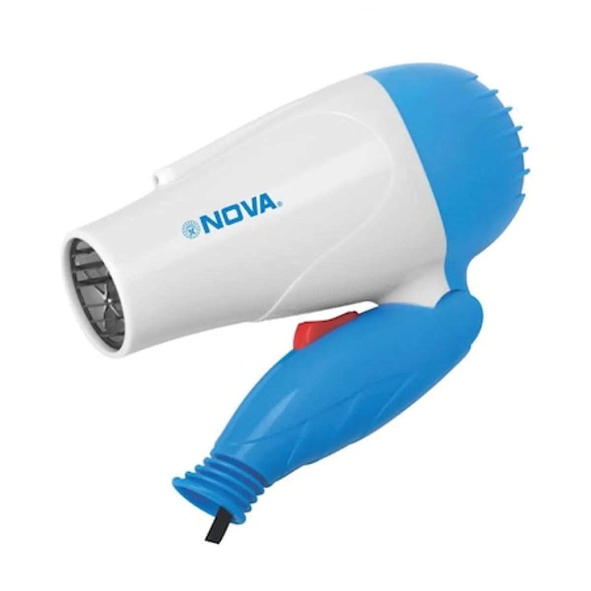 Uscator de par Nova NV-1290, 1000W, 2 viteze, alb/albastru