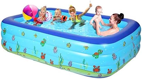 Piscina gonflabila family cu podea moale, 305 x 183 x 60 cm