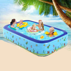 Piscina gonflabila family cu podea moale, 305 x 183 x 60 cm