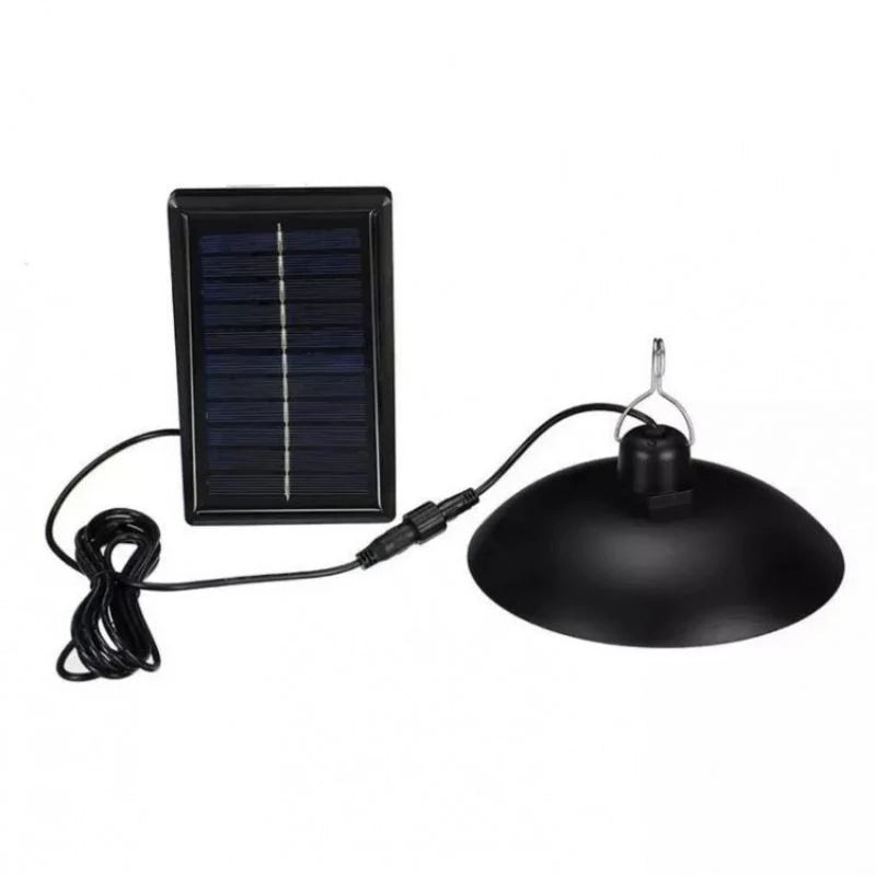 Lampa solara cu abajur ,panou solar si telecomanda