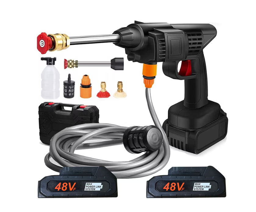 Aparat de spalat electric cu presiune puternica, acumulatori 48V, 8L/min, 20 Bari