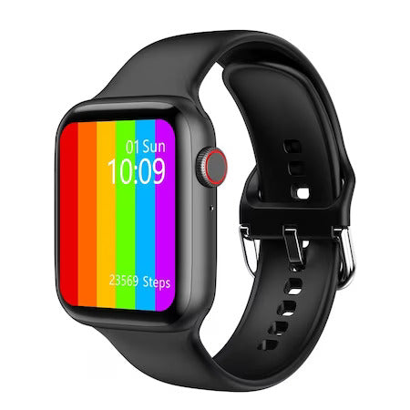 Smartwatch HW22 Plus, Ecran Touch, IPS 1.75 inch HD, Bluetooth 5.2, Incarcare Wireless, Monitorizare Tensiune, Puls, Temperatura