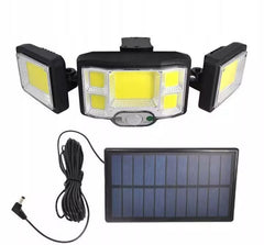 Lampa solara 204 COB cu Panou Solar Separat si Telecomanda