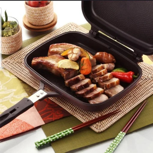 Tigaie Grill Dubla 36cm