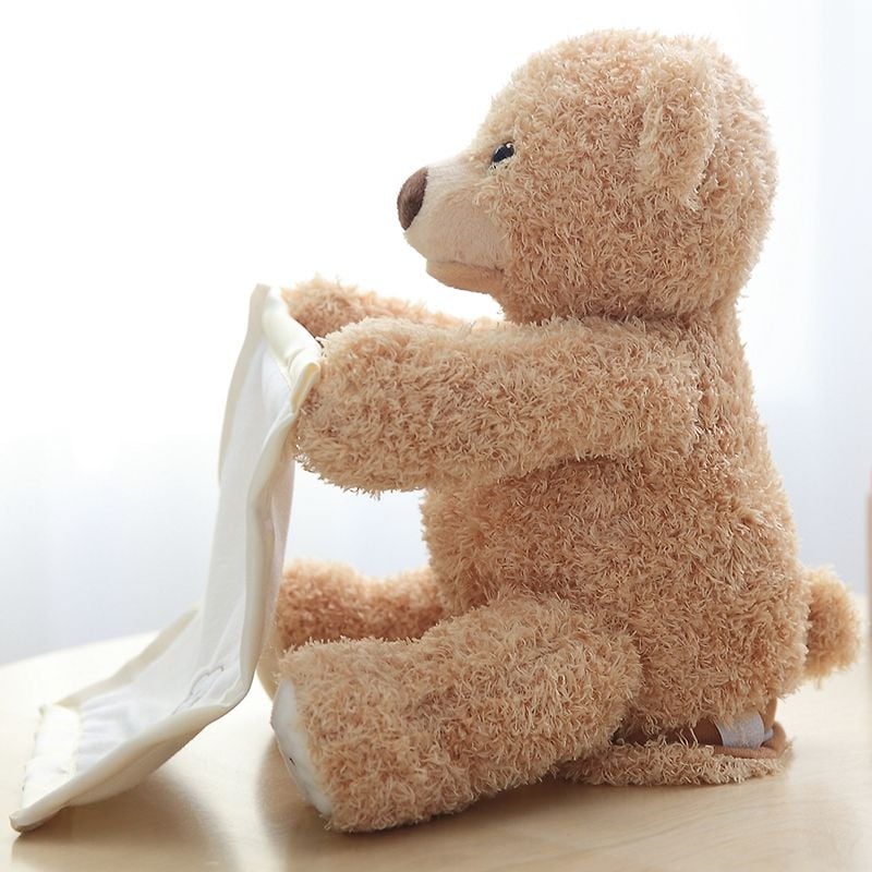 Jucarie interactiva Ursulet Plus Cucu-Bau Peek a Boo