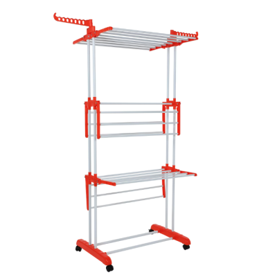 Uscator de rufe vertical pliabil cu suport umerase