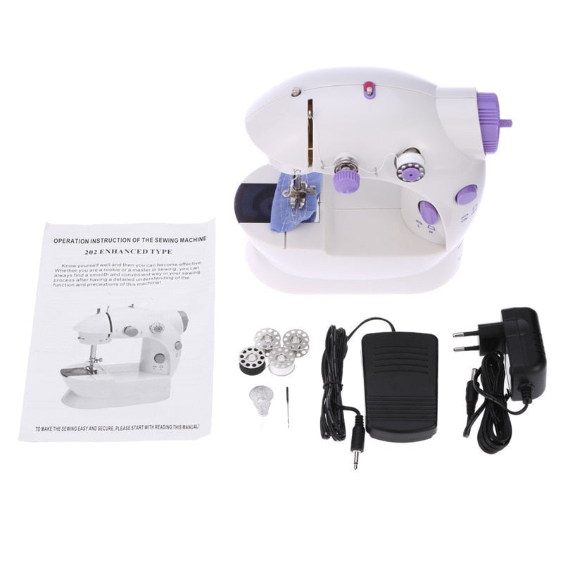 Masina de cusut, Mini Sewing portabila, 4 In 1