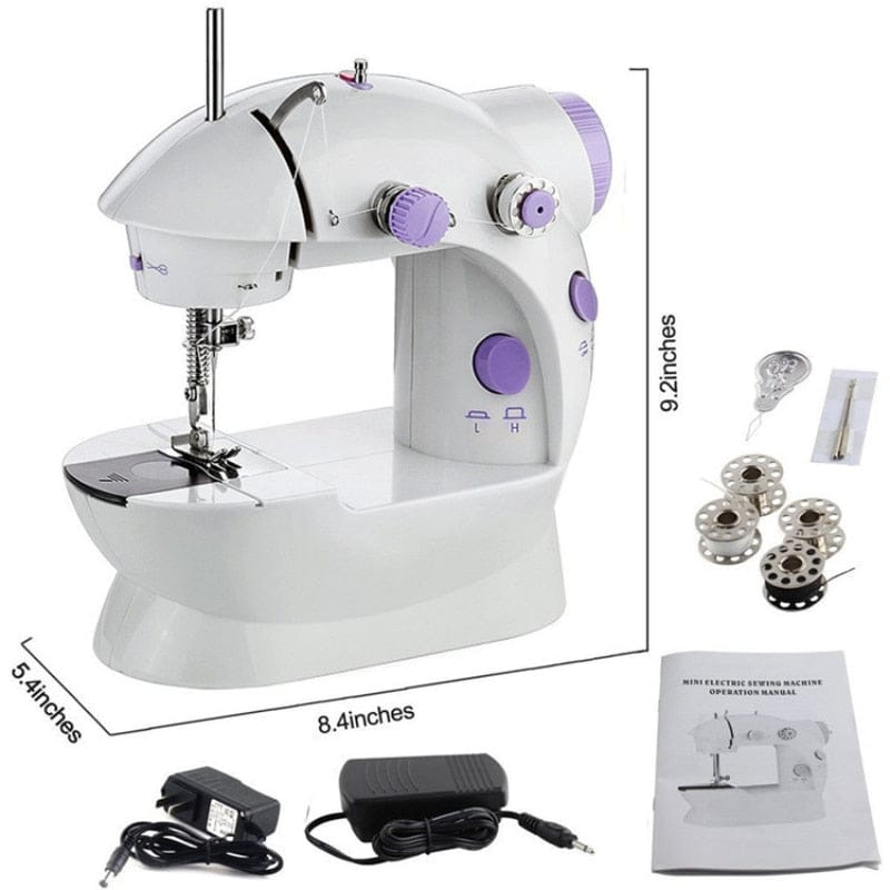 Masina de cusut, Mini Sewing portabila, 4 In 1