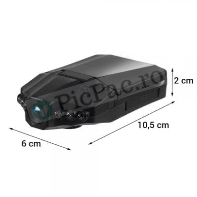 Camera auto video HD DVR 720p, filmare de calitate