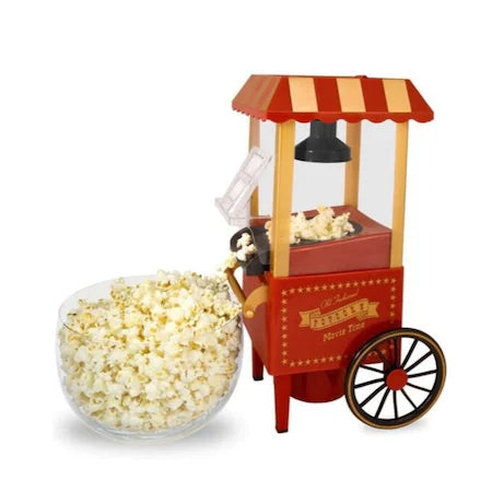 Masina de facut popcorn fara ulei, Rosu